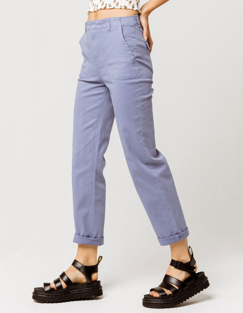 SKY AND SPARROW Twill Straight Leg Womens Pants image number 1