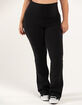 FULL TILT Essentials Womens Flare Leggings image number 2