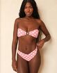 DIPPIN' DAISY'S Lotus Bandeau Bikini Top image number 1