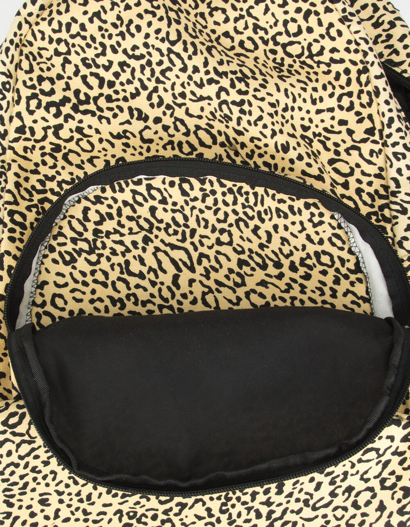 VOLCOM Schoolyard Canvas Leopard Backpack image number 4