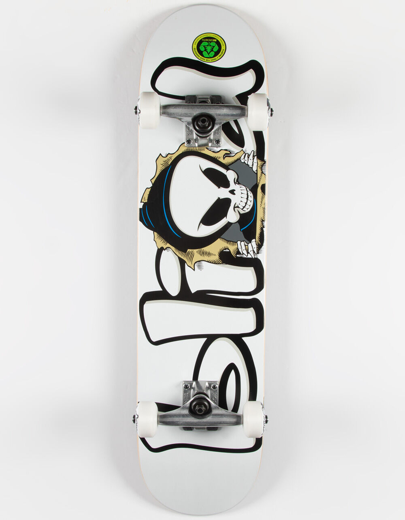 BLIND Bust Out Reaper 7.6" Complete Skateboard WHITE Tillys