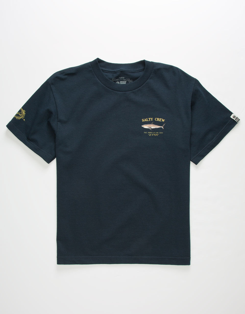 SALTY CREW Bruce Navy Boys T-Shirt image number 1