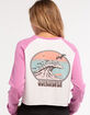 QUIKSILVER Colorblock Womens Raglan Tee image number 1