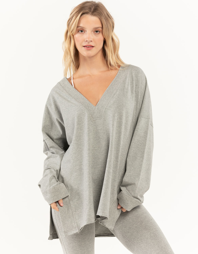 FREE PEOPLE FP Movement Womens Hot Shot Reversible Long Sleeve Set image number 1