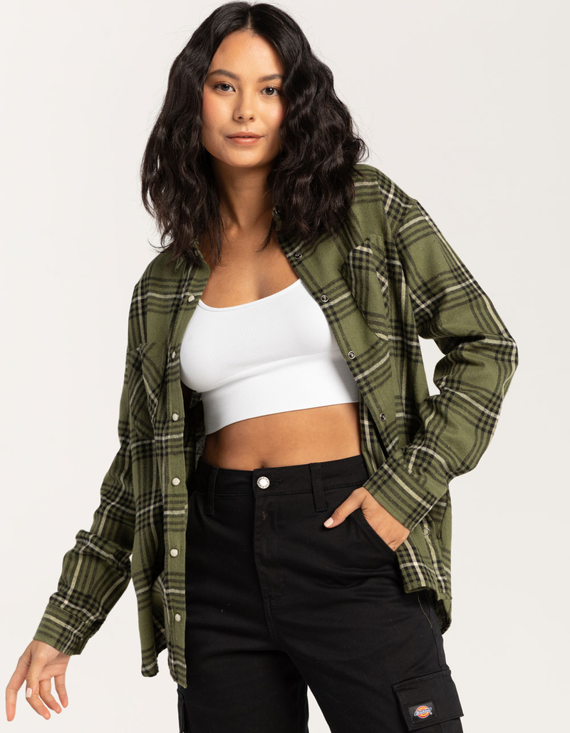 RSQ Womens Basic Flannel image number 0