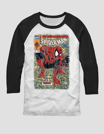 SPIDER-MAN Torment Collector Unisex Raglan Tee Primary Image