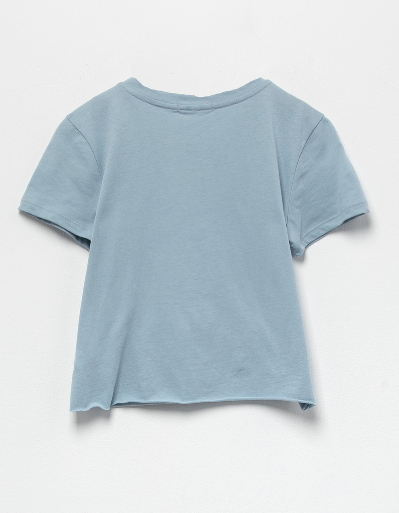 FULL TILT Here Comes The Sun Girls Crop Tee image number 1