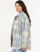 RSQ Plaid Womens Shacket image number 7
