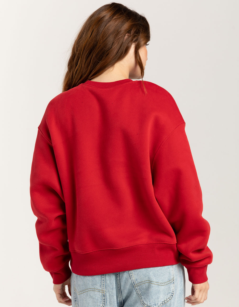 HYPE AND VICE USC Womens Crewneck Sweatshirt RED Tillys