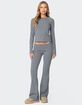 EDIKTED Kaeli Stripey Long Sleeve Tee image number 2