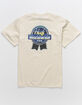 HUF x PBR Chrome Ribbon Mens Tee image number 1