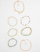 FULL TILT 8 Pack Moon/Beaded/Chain Bracelets image number 3