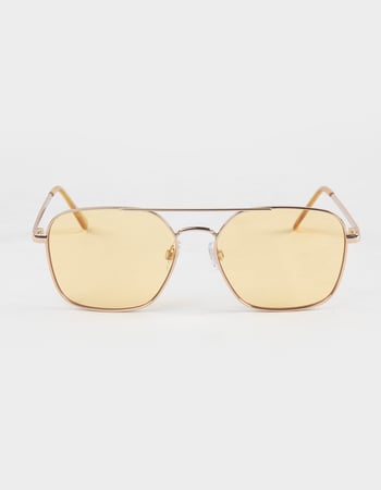 RSQ Metal Aviator Sunglasses Alternative Image