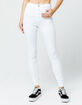 SNEAK PEEK White Womens Skinny Jeans image number 1