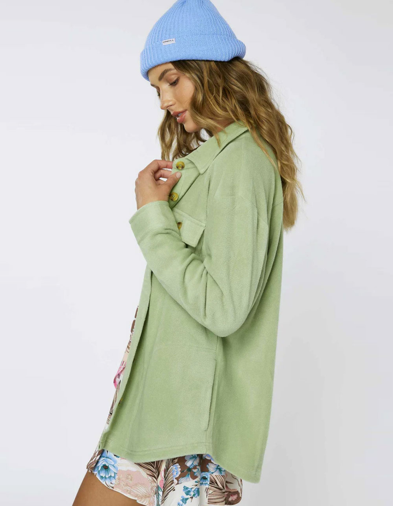 O'NEILL Collins Solid Superfleece Womens Shacket image number 1