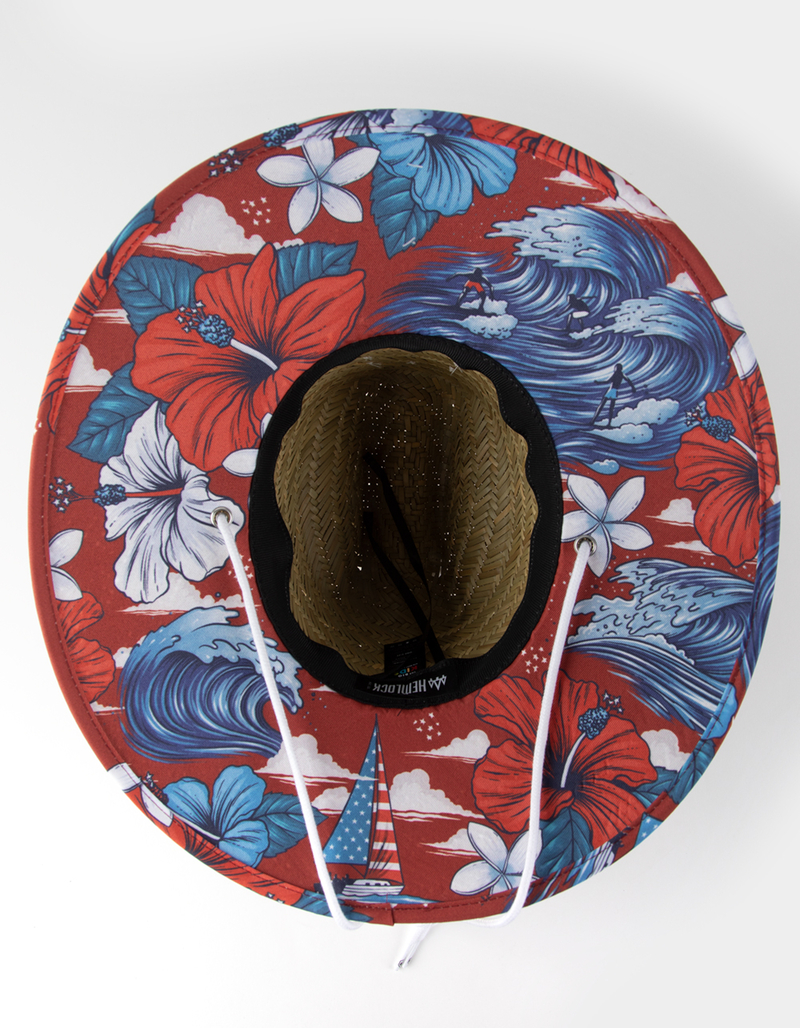 HEMLOCK HAT CO. Jetty Boys Lifeguard Straw Hat image number 1