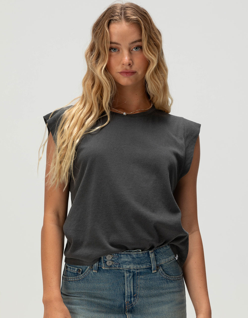 ROXY Hot Shot Womens Boxy Muscle Tee image number 0