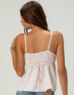RSQ Womens Henley Babydoll Cami image number 3