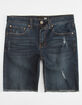 RSQ London Skinny Mens Cutoff Denim Shorts image number 2