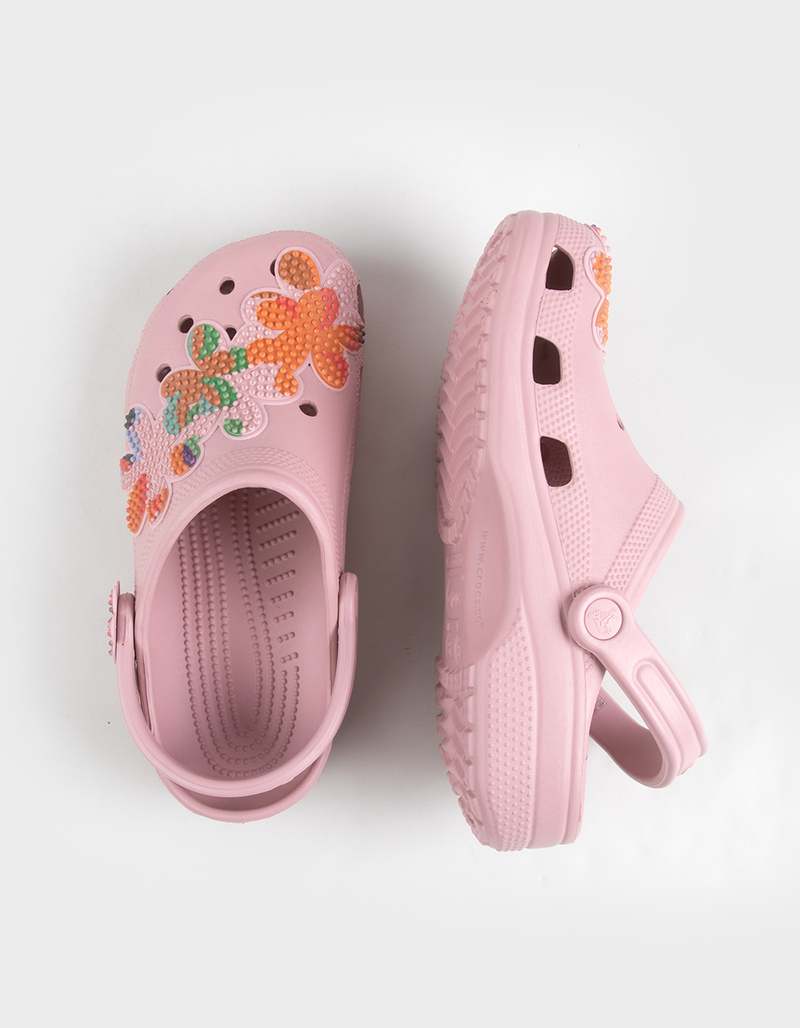 CROCS Classic Summer Womens Beaded Clogs image number 5