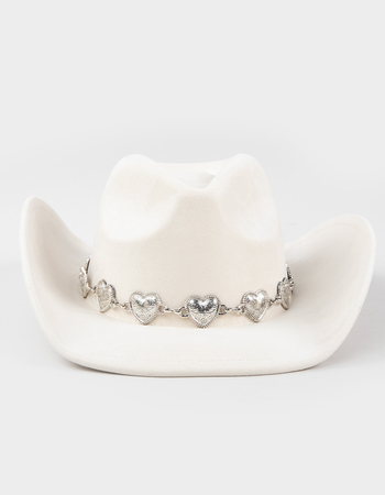 Heart Buckle Cowboy Hat Primary Image