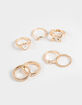 FULL TILT 7 Pack Pearl/Heart Rings image number 1