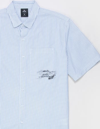 RIP CURL Inner Visions Mens Button Up Shirt Alternative Image