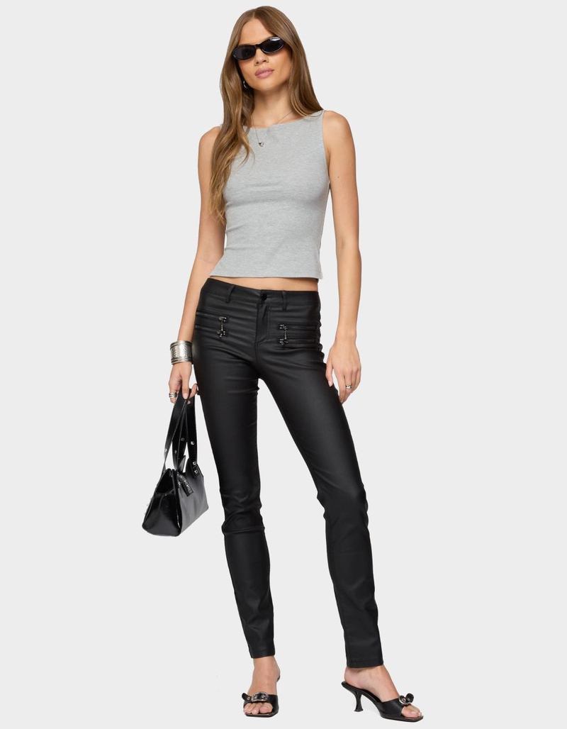 EDIKTED Elliana Side Slit Tank Top image number 4