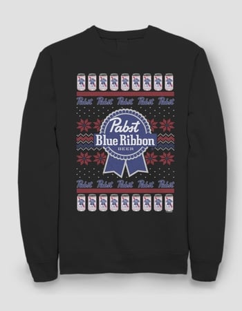 PABST BLUE RIBBON Ugly Holiday Unisex Sweatshirt Primary Image