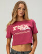 FOX Checker Womens Baby Tee image number 1