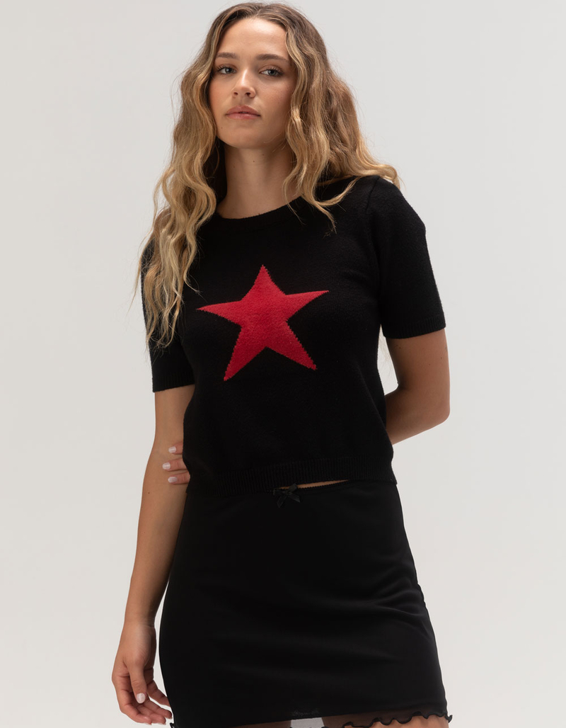 RSQ Womens Star Sweater image number 0