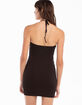 RSQ Womens Solid Halter Bodycon Dress image number 4