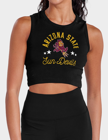ARIZONA STATE UNIVERSITY Mascot Womens Cropped Tank Top Primary Image