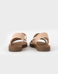 SODA Seeing Elastic Strap Womens Sandals image number 4