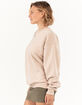 FULL TILT Essentials Womens Oversized Crewneck Sweatshirt image number 8