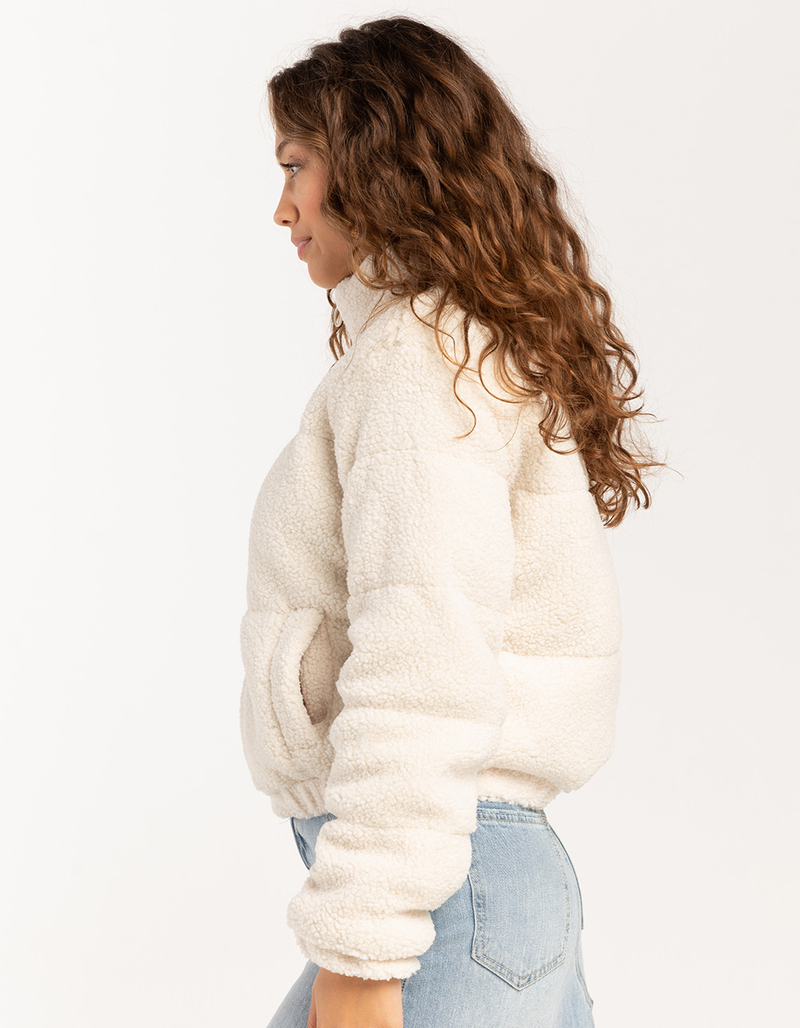 RSQ Womens Sherpa Puffer Jacket image number 1