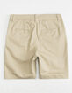 BLUE CROWN Stretch Classic Chino Boys Shorts image number 2