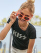 KISS Rhinestone Girls Baby Tee image number 3