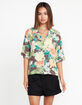 VOLCOM Excapism Womens Oversized Button Up Shirt image number 2