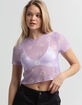FULL TILT Daisy Womens Mesh Tee image number 1