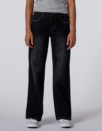 RSQ Girls Low Rise Wide Leg Jeans Alternative Image