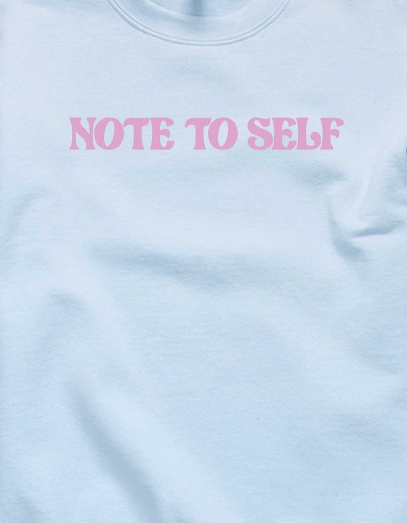 NOTES Note To Self Unisex Crewneck Sweatshirt image number 1