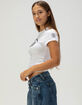 WEST COAST CHOPPERS Smoke Clears Womens Baby Tee image number 3