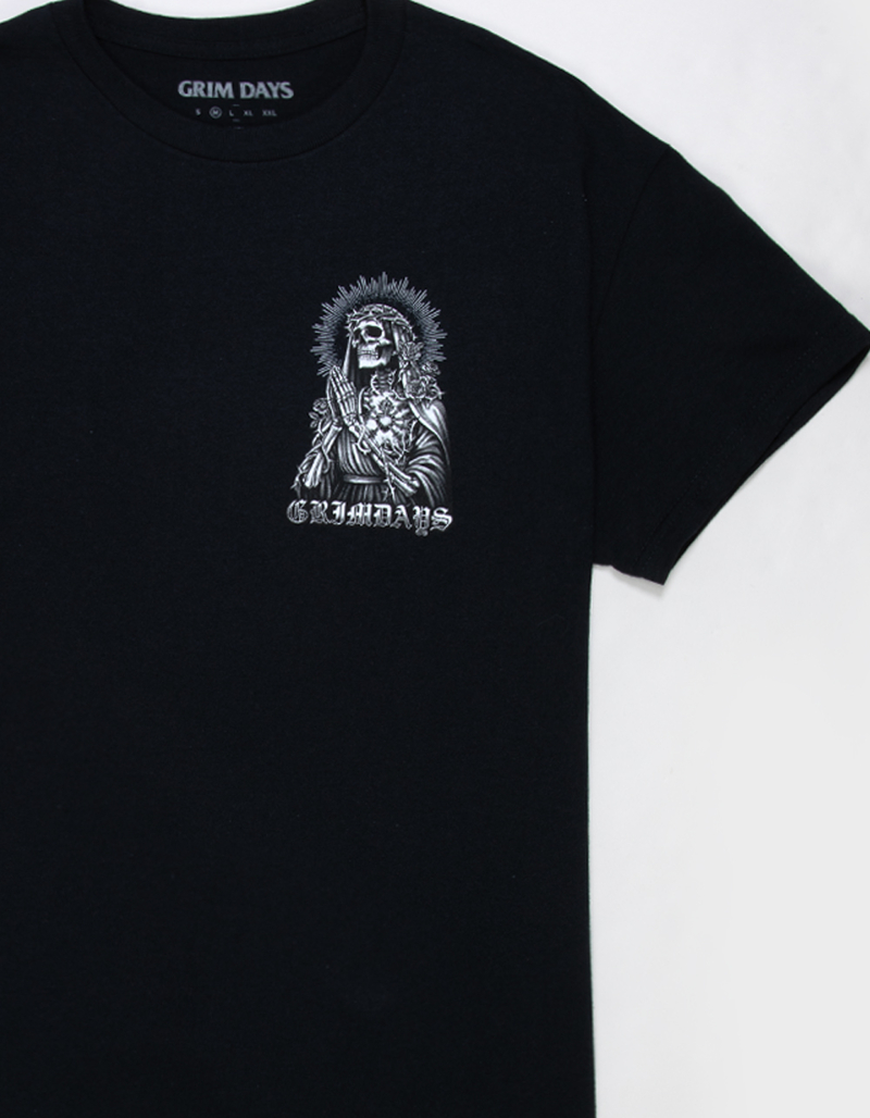 GRIM DAYS Saved Mens Tee image number 3