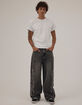 RSQ Mens Extra Baggy Applique Jeans image number 8