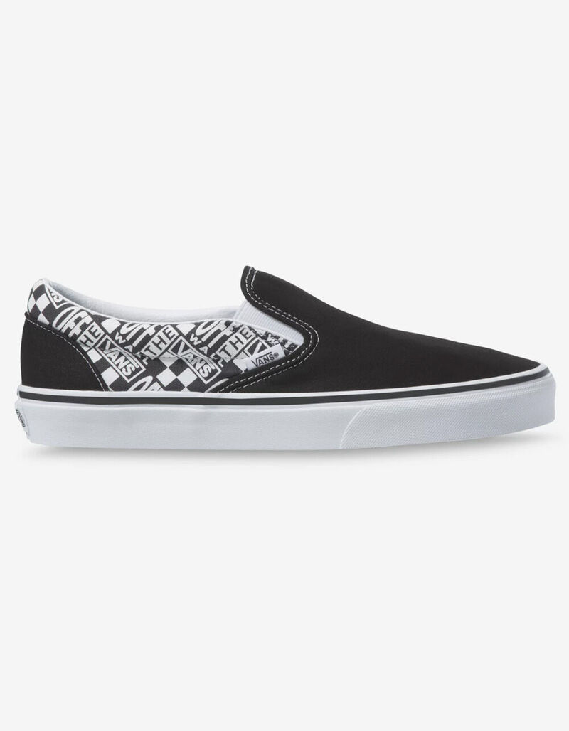 VANS Off The Wall Classic Slip-Ons - BLKWH - VN0A33TB3WI