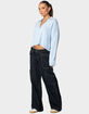 EDIKTED Marcie Oversize Cropped Sweater image number 4
