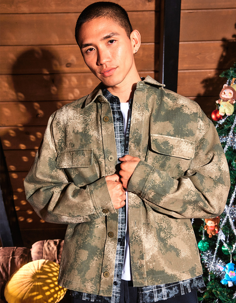 RSQ Mens Boxy Workwear Shirt image number 0