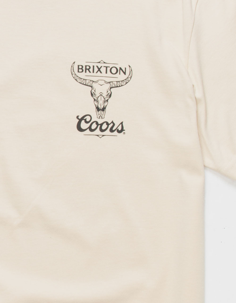 BRIXTON Coors Roundup Mens Tee image number 3