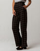 IVY & MAIN Windowpane Womens Wide Leg Pants image number 1